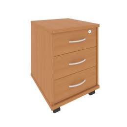 Тумба подкатная (3 ящика, с замком) А.ТМ-3